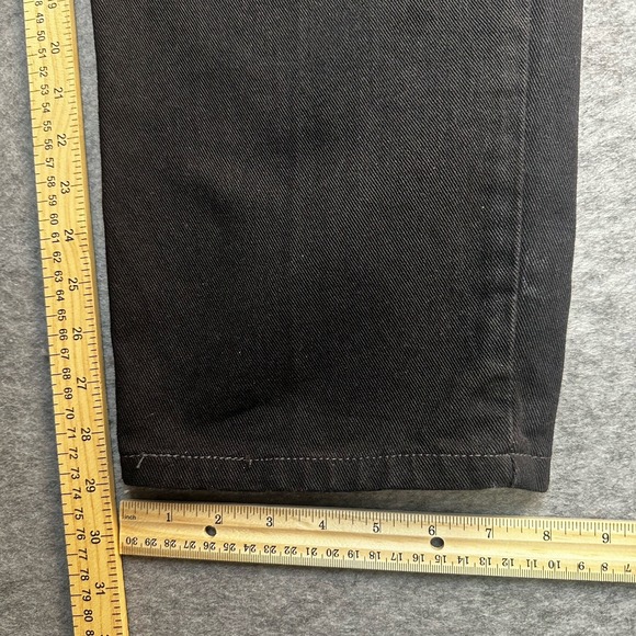 Vintage Levi's 550 Black Jeans 38x30 (36x29) Mens Batwing Relaxed Fit Baggy‎ Y2K - Picture 10 of 11